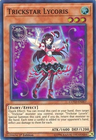 Trickstar Lycoris (7) (COTD) - YuGiOh Single
