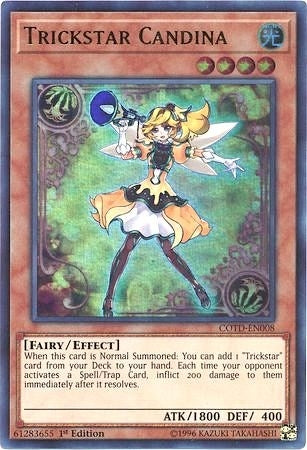 Trickstar Candina (8) (COTD) - YuGiOh Single