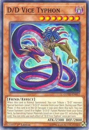 D/D Vice Typhon (17) (COTD) - YuGiOh Single
