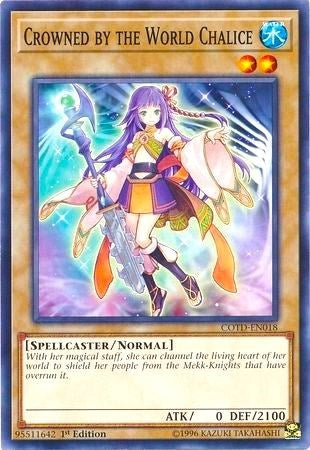 Crowned by the World Chalice (18) (COTD) - YuGiOh Single