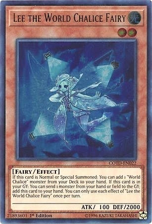 Lee the World Chalice Fairy (22) (COTD) - YuGiOh Single