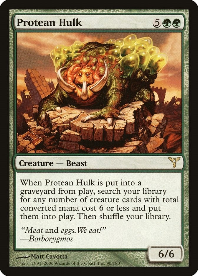 Protean Hulk (90) [DIS] - MTG Single