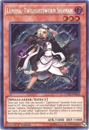 Lumina Twilightsworn Shaman (26) (COTD) - YuGiOh Single