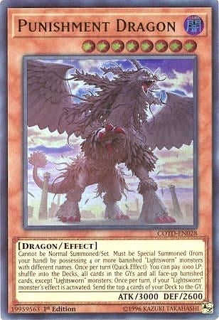 Punishment Dragon (28) (COTD) - YuGiOh Single