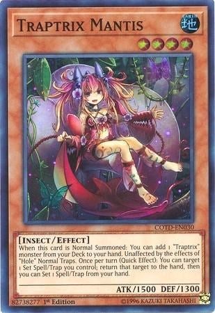 Traptrix Mantis (30) (COTD) - YuGiOh Single