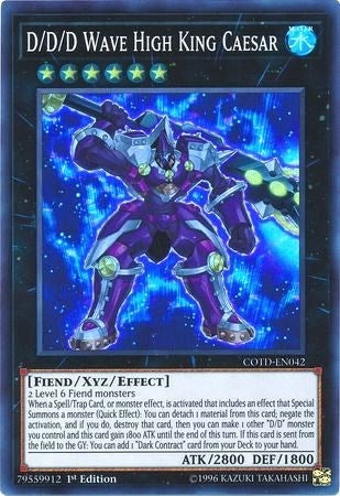 D/D/D Wave High King Caesar (42) (COTD) - YuGiOh Single