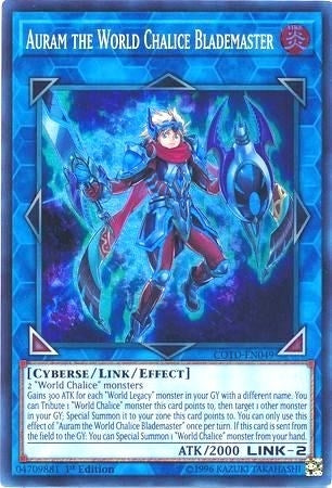 Auram the World Chalice Blademaster (49) (COTD) - YuGiOh Single