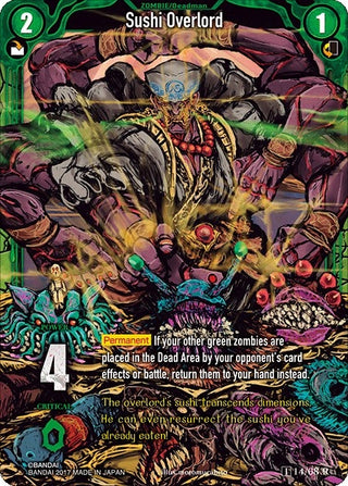 Sushi Overlord (Foil) (14) [ZWO1] - Zombie World Order TCG Single