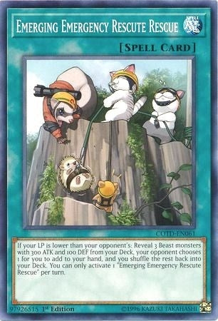 Emerging Emergency Rescute Rescue (61) (COTD) - YuGiOh Single