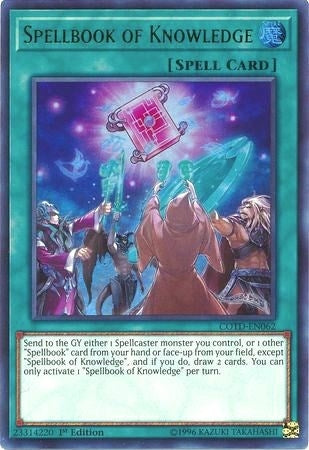 Spellbook of Knowledge (62) (COTD) - YuGiOh Single