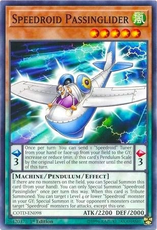 Speedroid Passinglider (98) (COTD) - YuGiOh Single