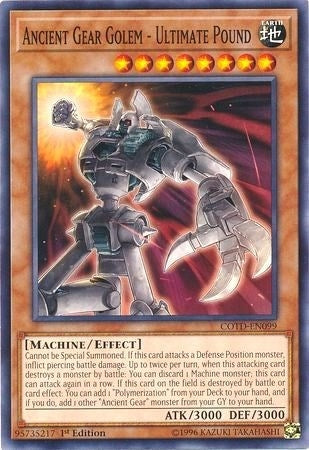 Ancient Gear Golem - Ultimate Pound (99) (COTD) - YuGiOh Single