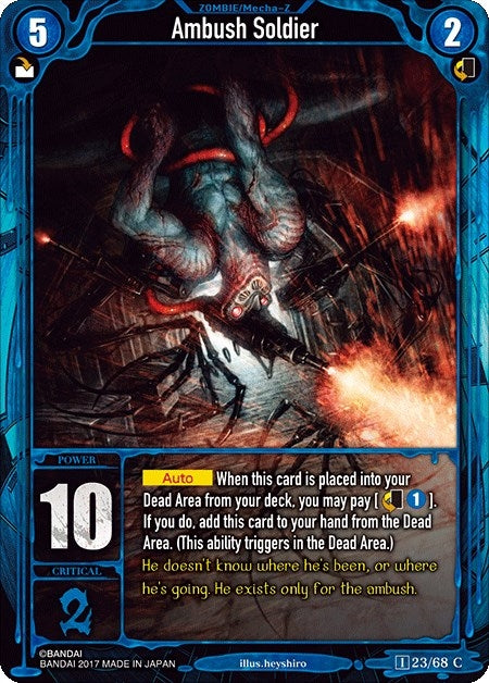 Ambush Soldier (23) [ZWO1] - Zombie World Order TCG Single