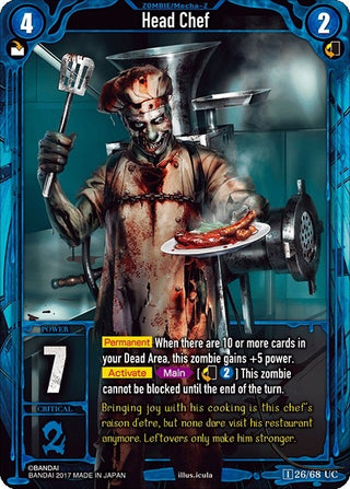 Head Chef (26) [ZWO1] - Zombie World Order TCG Single