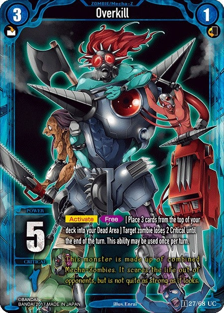 Overkill (27) [ZWO1] - Zombie World Order TCG Single