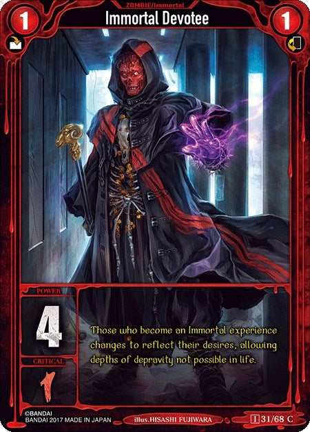 Immortal Devotee (31) [ZWO1] - Zombie World Order TCG Single