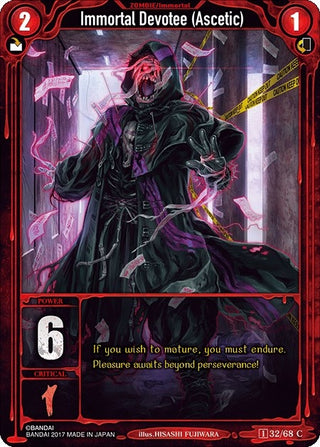 Immortal Devotee (Ascetic) (32) [ZWO1] - Zombie World Order TCG Single