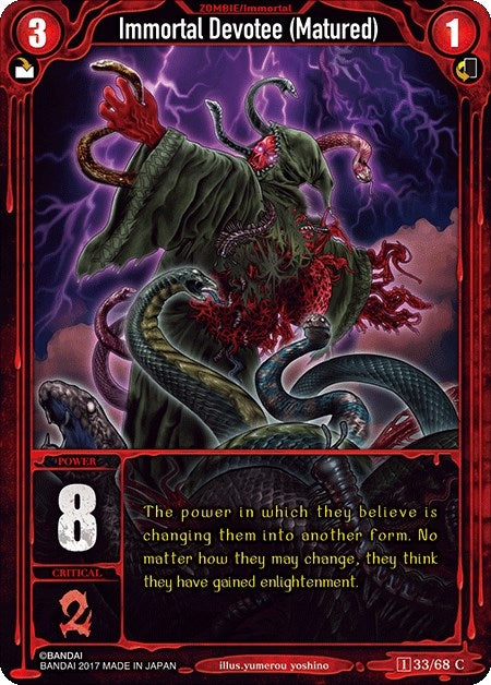 Immortal Devotee (Matured) (33) [ZWO1] - Zombie World Order TCG Single