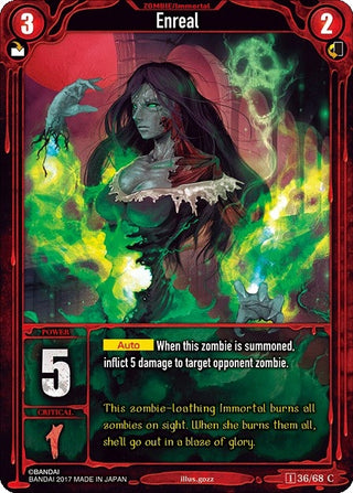 Enreal (36) [ZWO1] - Zombie World Order TCG Single