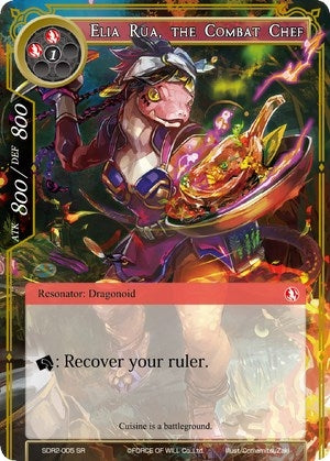 Elia Rua the Combat Chef (2005) [RCSD] - Force of Will Single