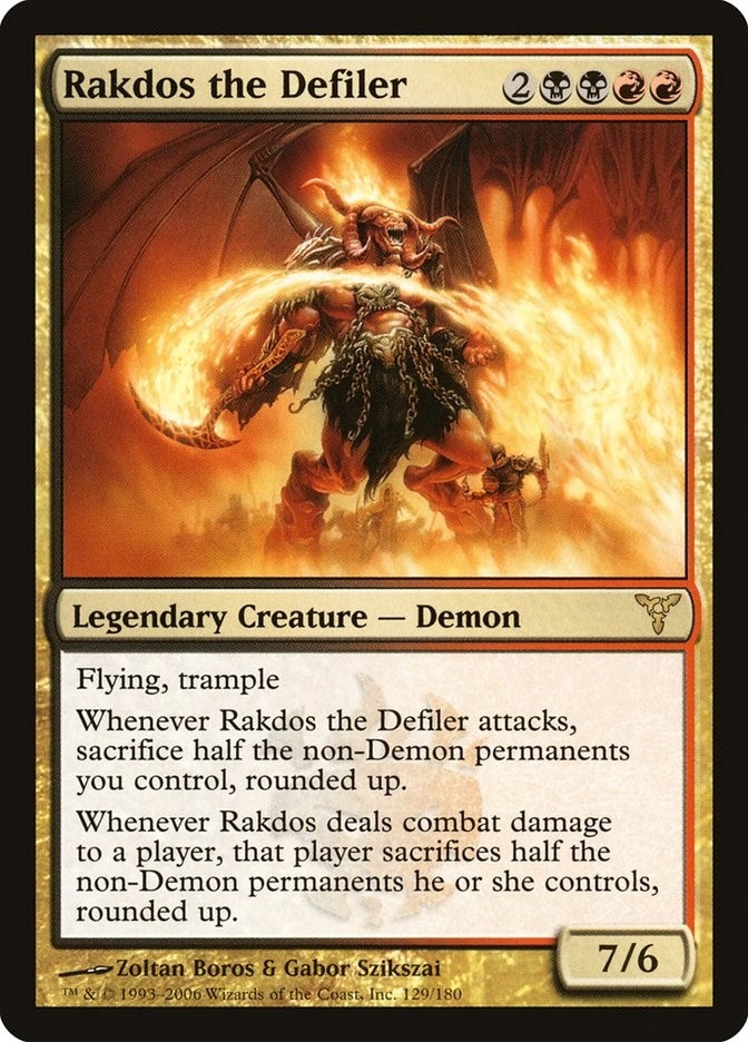 Rakdos the Defiler [DIS] - MTG Single