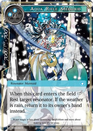 Aqua Rifle Mermaid (3002) [RCSD] - Force of Will Single