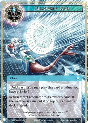 Cleansing Rain (3003) [RCSD] - Force of Will Single