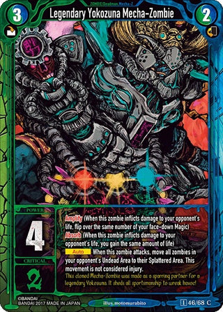 Legendary Yokozuna Mecha-Zombie (46) [ZWO1] - Zombie World Order TCG Single