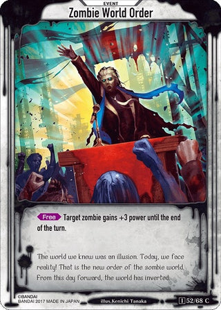 Zombie World Order (52) [ZWO1] - Zombie World Order TCG Single