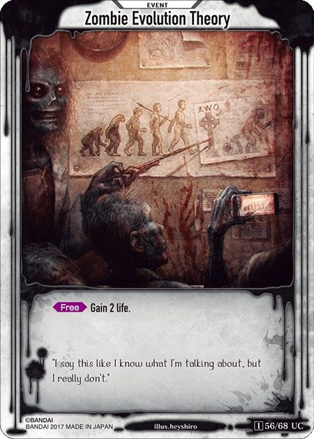 Zombie Evolution Theory (56) [ZWO1] - Zombie World Order TCG Single
