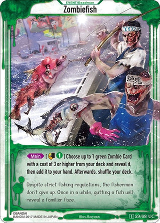 Zombiefish (59) [ZWO1] - Zombie World Order TCG Single