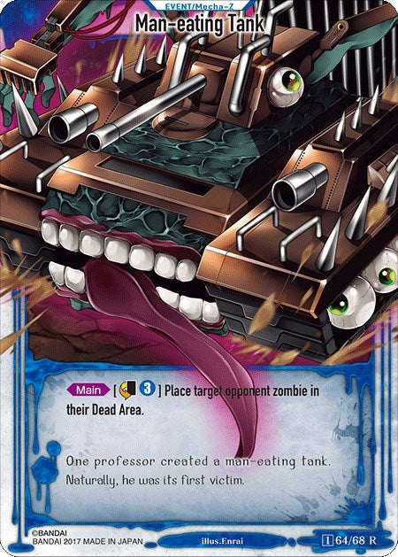 Man-eating Tank (Foil) (64) [ZWO1] - Zombie World Order TCG Single