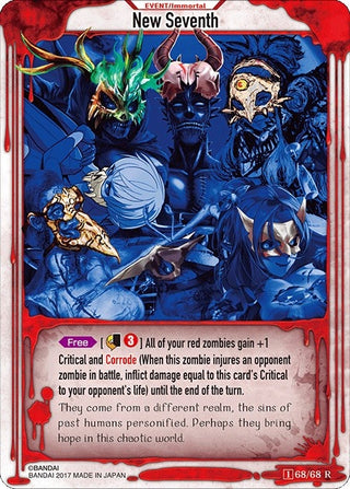 New Seventh (Foil) (68) [ZWO1] - Zombie World Order TCG Single