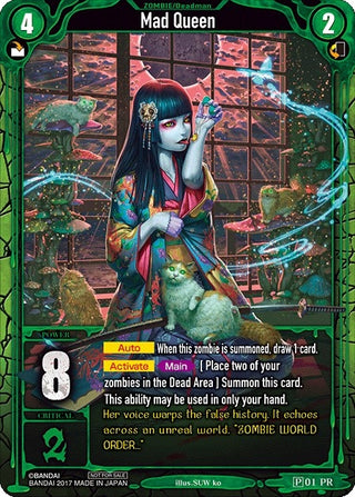 Mad Queen (1) [PR] - Zombie World Order TCG Single
