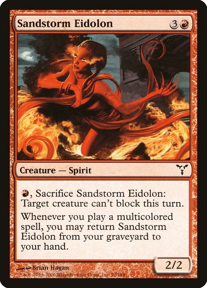Sandstorm Eidolon [DIS] - MTG Single