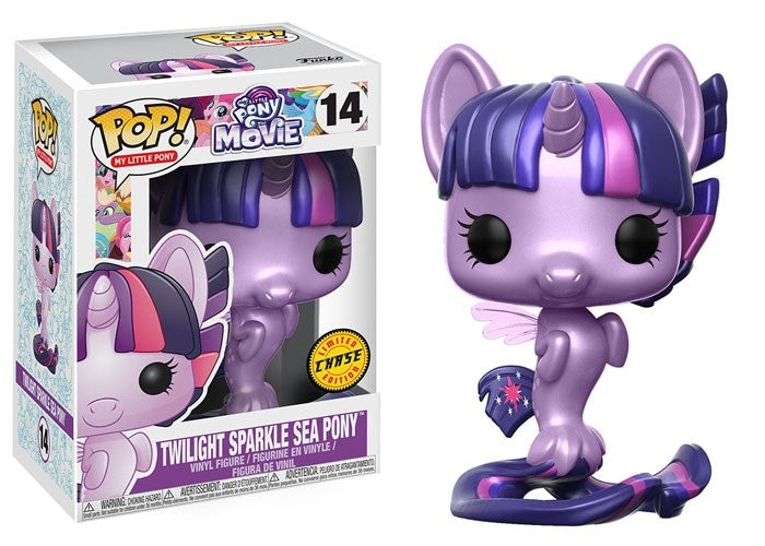 My Little Pony: The Movie: Twilight Sparkle Sea Pony (Limited Edition Chase) (14) [POP!] - Funko Sealed