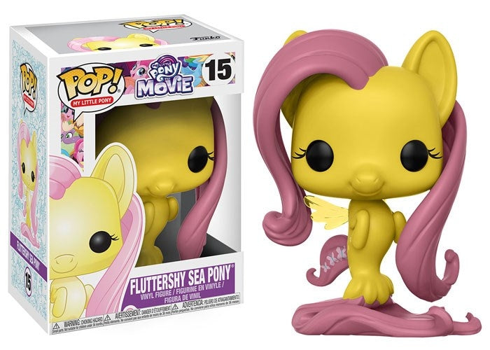 My Little Pony: The Movie: Fluttershy Sea Pony (15) [POP!] - Funko Sealed