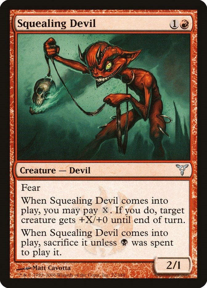 Squealing Devil [DIS] - MTG Single