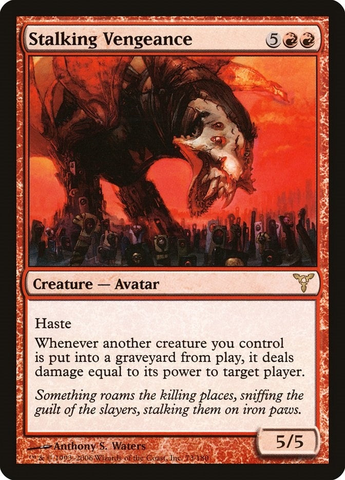 Stalking Vengeance [DIS] - MTG Single