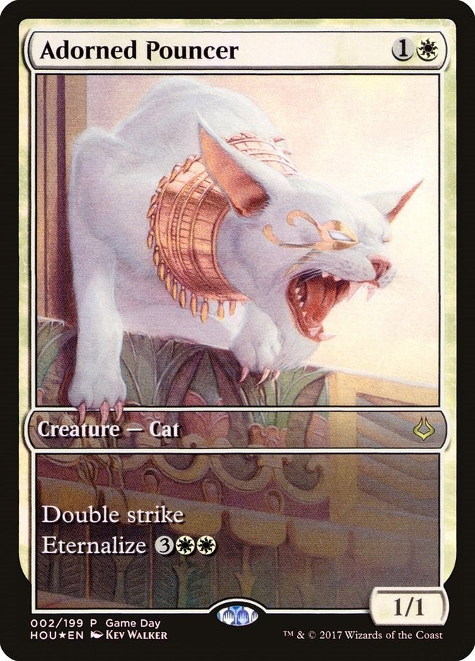 Adorned Pouncer (2) [GAME] - MTG Single