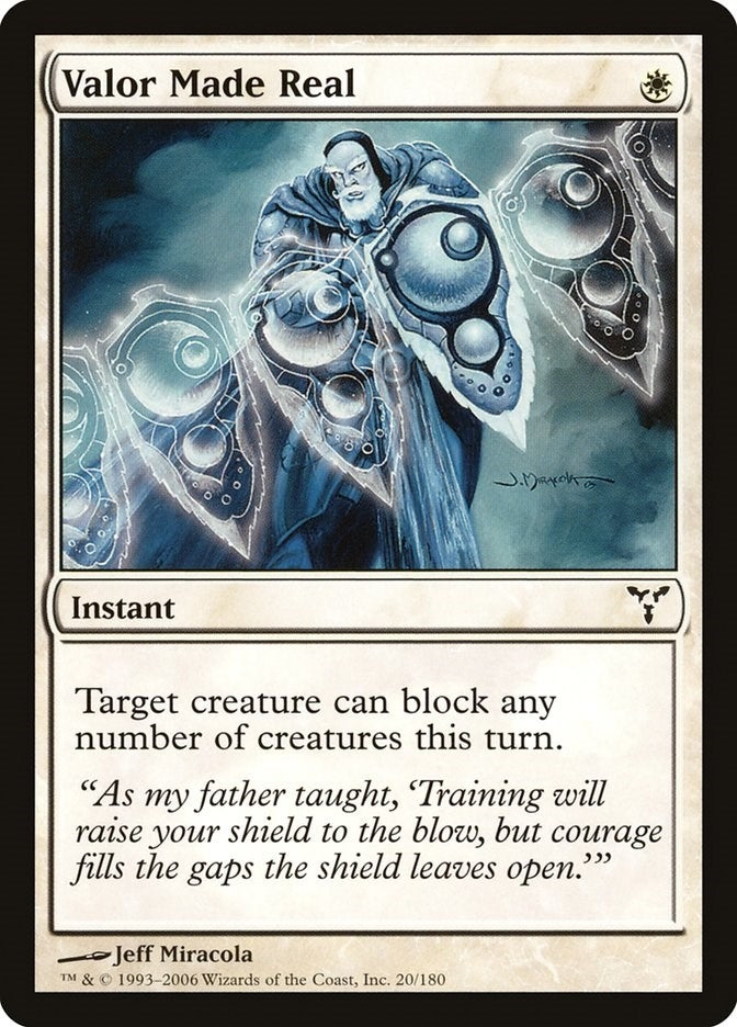 Valor Made Real [DIS] - MTG Single