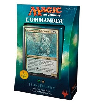 Commander 2017 Deck - Feline Ferocity [C17] - MTG Sealed