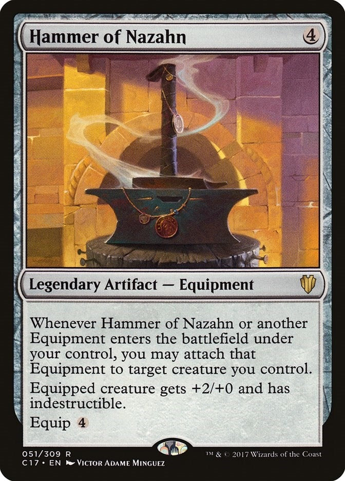 Hammer of Nazahn (51) [C17] - MTG Single