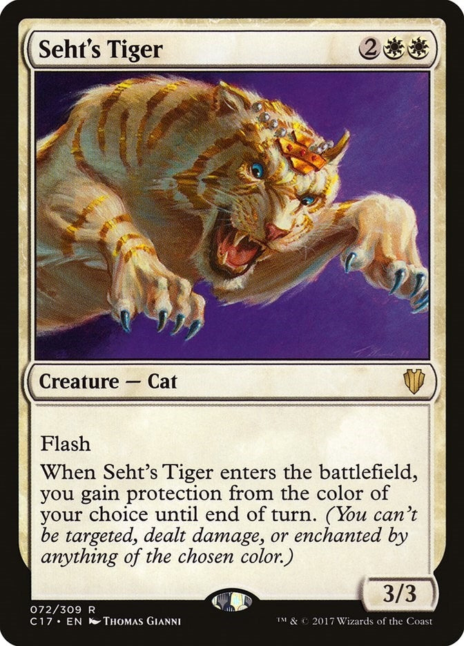 Seht’s Tiger (72) [C17] - MTG Single