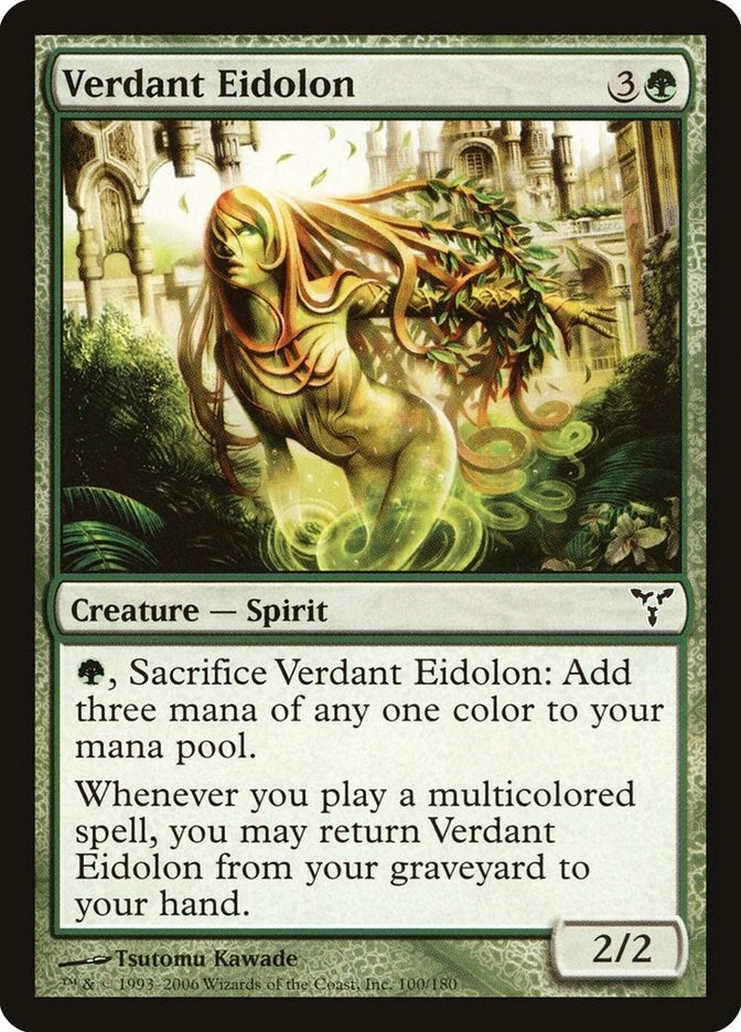 Verdant Eidolon [DIS] - MTG Single