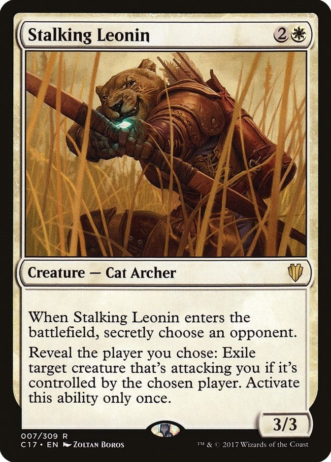 Stalking Leonin (7) [C17] - MTG Single