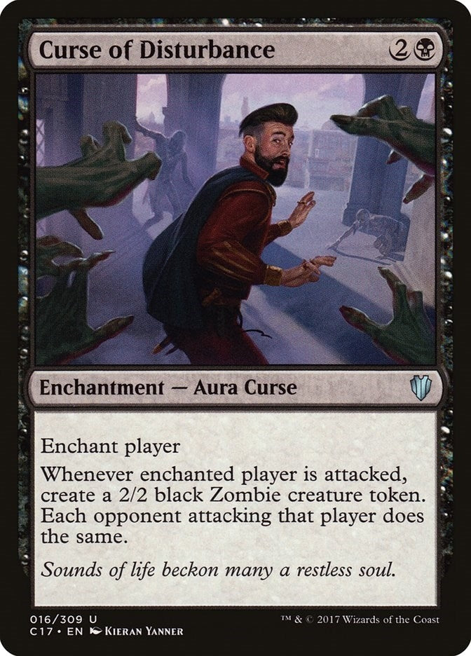 Curse of Disturbance (16) [C17] - MTG Single
