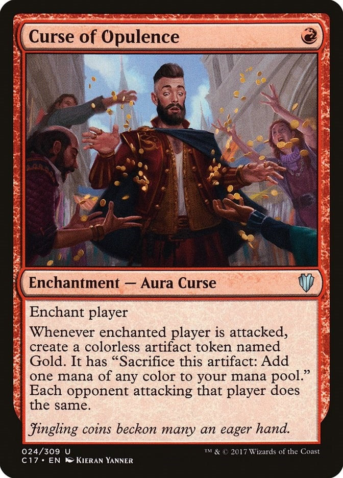 Curse of Opulence (24) [C17] - MTG Single