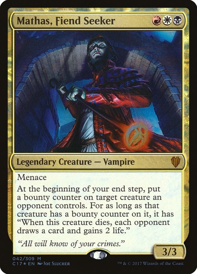 Mathas Fiend Seeker (42) [C17] - MTG Single