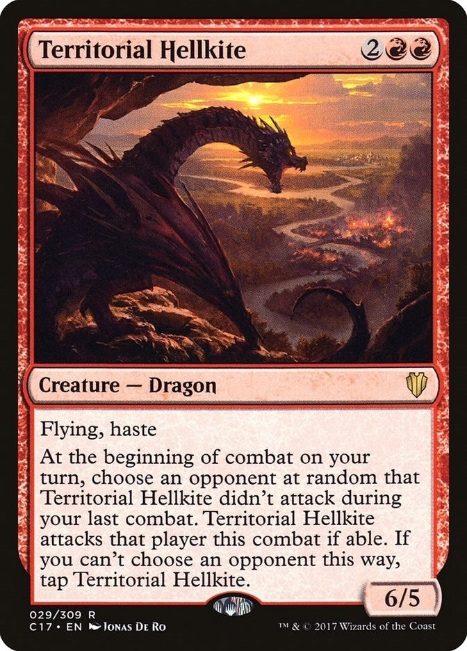 Territorial Hellkite (29) [C17] - MTG Single